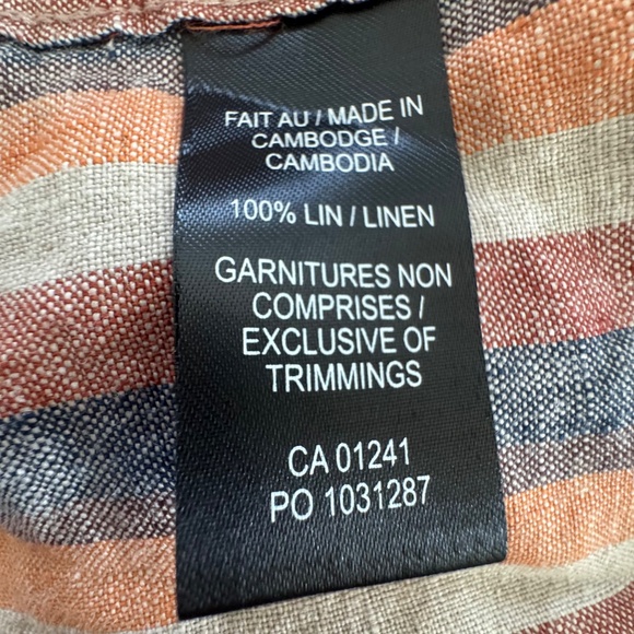 Simons Modern Fit Linen Shirt - Picture 3 of 6